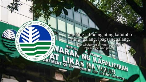 inang catandungan lyrics|Department of Environment and Natural Resources Hymn .